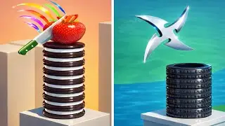 Slice It All vs Don't Slice TheCats - Very Satisfying and Relaxing ASMR Slicing Game