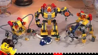 LEGO Builds ⏩ Creator 3-in-1 Underwater Robot 31090 (all 3!)