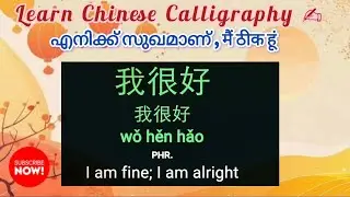 basic chinese malayalam |hsk 1 malayalam tutorial#chineselanguage #chineseforbeginners #chinese
