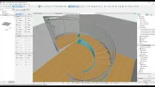 Archicad; Spiral Staircase Tutorial