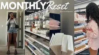 MONTHLY RESET: new hair, shopping duh, bts brand shoot, business tips + experiencing burnout?