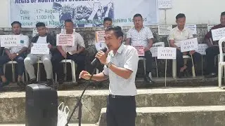 NSF Sit-in-Protest dharna against Citizenship Amendment Act & AFSPA in NE India | Under banner NESO.
