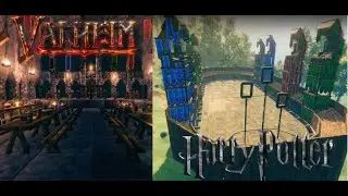 I build Hogwarts in Valheim