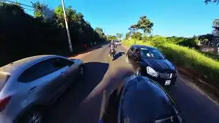 Voge 300 DS Morning Commute Madness || Crazy Lane Splitting Action