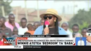 Winnie Odinga aendelea kupinga Oburu Oginga na viongozi wengine kuongoza ODM kuelekea uchaguzini
