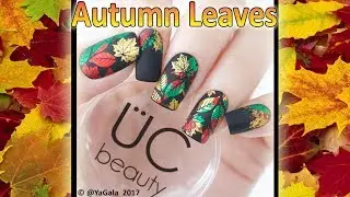 Metallic autumn leaves / Фольгированные осенние листочки