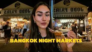 Bangkok Street Food Tour 🇹🇭 | Jodd Fairs Night Market Must-Visit!