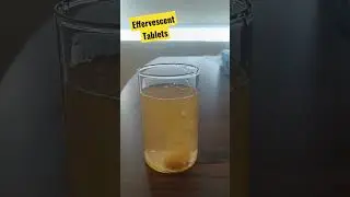 How effervescent tablets works 🙏