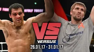 Versus (26.01.17 - 31.01.17) Виталий Минаков, Анатолий Токов, Пэт Хили,  Bellator 172, UFC