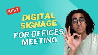 Digital Signage for Offices Meeting Room Displays