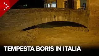 La tempesta Boris in Italia: esondazioni a Modigliana, notte di apprensione a Faenza