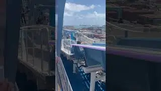 Aqua Slidecoaster Launch on the Norwegian Aqua in Miami