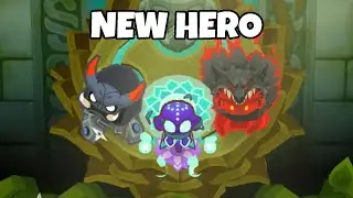 Using The NEW HERO And Monkey Teams To Beat BTD6 (Bloons TD 6)
