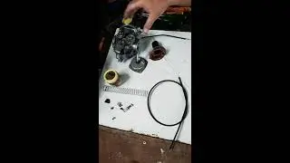 Carburador  de twister  mecânico  na fan 125 preparada
