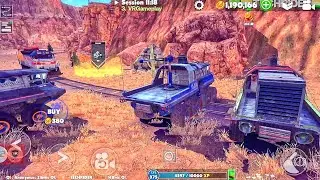 Biggest Train Accident In Red Canyon - Off The Road Multiplayer | OTR Offroad Car Driving Game