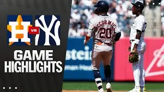 Astros vs. Yankees Game Highlights (8/10/25) | MLB Highlights