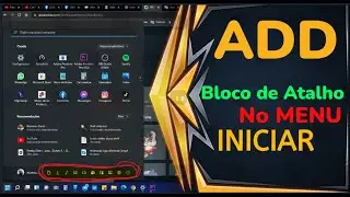 NOVIDADE - Fixar Elementos Alternativos no Bloco Iniciar do Windows 11 - Atalho plus
