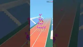 Cheerleader Run 3D All Levels Gameplay walkthrough #shorts 💙❤💚