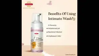 Ultra Fast Technology of Intimate  Wash | Inveda V Xpert Foam Intimate Wash
