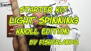 STARTER KIT LIGHT SPINNING KNOLL EDITION  BY FISHERLANDIA