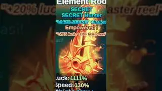 secret hunter + reeler 😍 #fishit #secrethunter #roblox #talon