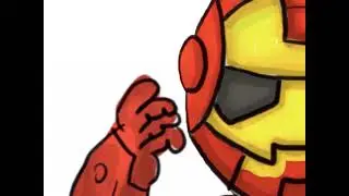 I AM IRON MAN (Avengers Endgame 2019 Scene) | Frame-by-frame Hand Drawn 2D Animation on Smartphone