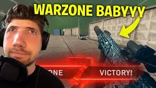 SPELAR &Auml;NTLIGEN WARZONE & JAGAR SOLO VINST! *SV&Aring;RASTE SKITEN JAG K&Ouml;RT*