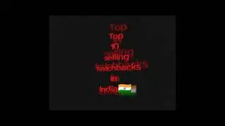 Top 10 selling hatchback cars in india🇮🇳#youtubeshorts#viral