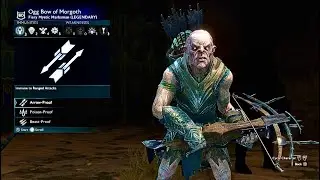 SHADOW OF WAR ARENA 🔥Ogg Bow of Morgoth🏹