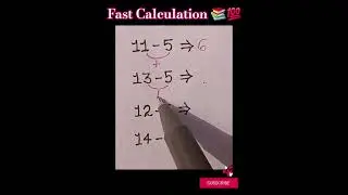 Fast Calculation📚💯 #shorts #shortsfeed #calculation #youtubeshorts #maths #trending #viral #like👍🏻💖