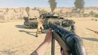 Enlisted: Oasis - Battle of Tunisia Gameplay [1440p 60FPS]