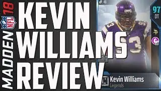 How Good is 96 Overall Kevin Williams? MUT 18 Card Review
