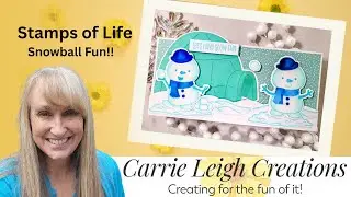 The Stamps Of Life Snow Ball Fun