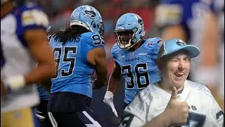 ARGOS 31 - BLUE BOMBERS 17!  That's more like it lads! - Upon Sober Review:  Week 8