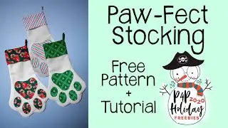 Paw-Fect Stocking | P4P 2020 Holiday Freebies