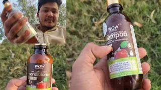 WOW Apple Cider Vinegar Shampoo & Apple Cider Vinegar Conditioner unboxing Review ||