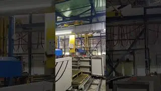 Electroplating in the factory