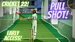 How to Play Pull Shot in Cricket 22!!! #cricket22 #pullshot #shorts