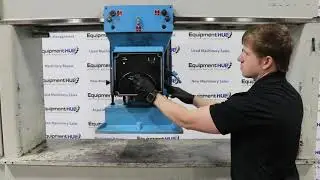 Samco GTH 1655 30 Ton Traveling Head Clicker Die Cutting Press