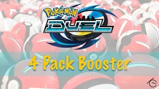 4 Pack Booster - Pokemon Duel - Moltres, Salamence
