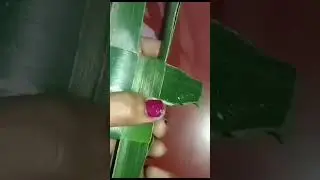 Coconut #leaf #crafts #Helicopter part 1