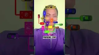 Crazy Parking CAR #crazyparking #parking #parkingchallenge #gameshorts