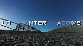 GEPRC VAPOR D6 - DJI 04 PRO - LONG WINTER SHADOWS