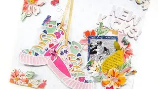 New Kicks | Scrapbook Process Video | Elsie Robinson | Hip Kit Club