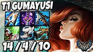 T1 Gumayusi Miss Fortune ADC vs Zeri - Patch 13.17 Korea Challenger ✅
