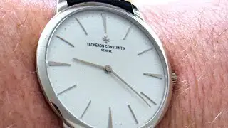 Распаковка: Vacheron Constantin Patrimony с ручным заводом