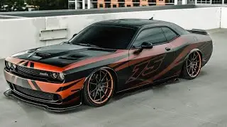 INSANE Custom Wrap Graphics Dodge Challenger SRT