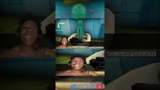 IShowSpeed Plays SCARY SPONGEBOB and GETS SCARED #ishowspeed #scary #jumpscare #shorts #fyp  #funny