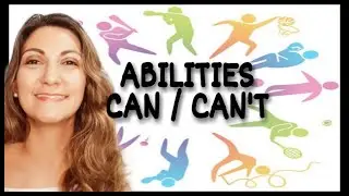 CAN / CAN'T (HABILIDADES EM INGLÊS) AULA DE NGLÊS 3 (GRAMMAR CLASS)