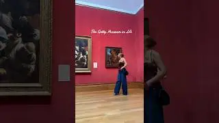 Come with me to the Museum 🖼️ #gettymuseum #museumvisit